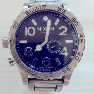Nixon 51-30 Tide Silver/Blue Sunray